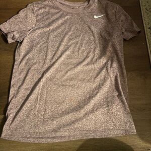 Nike Dri-FIT Heathered Purple Tee size Small